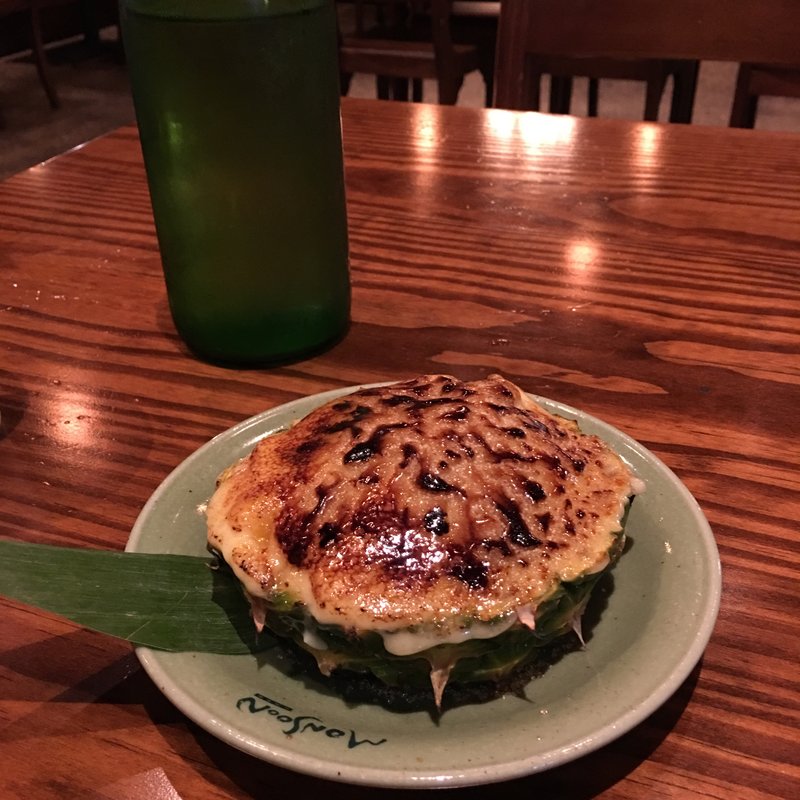 タイ屋台のパイナップルブリュレ(モンスーンカフェＧゾーン銀座店)