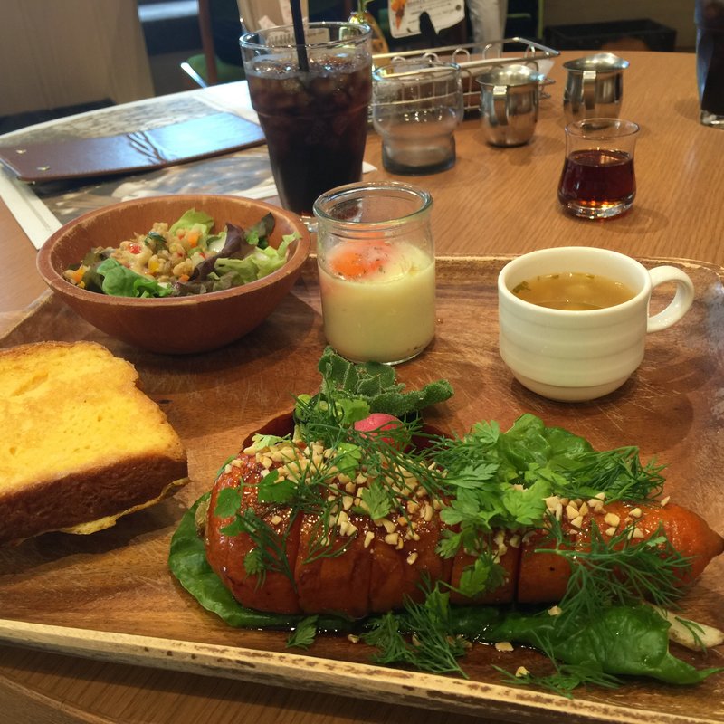 SET MENU 名物人参の丸ごとステーキ(ケヤキカフェ )