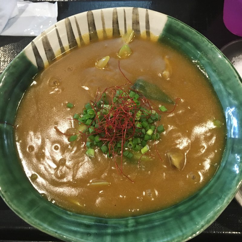 黒毛和牛油かすカレーうどん(本格手打ちうどん大河)