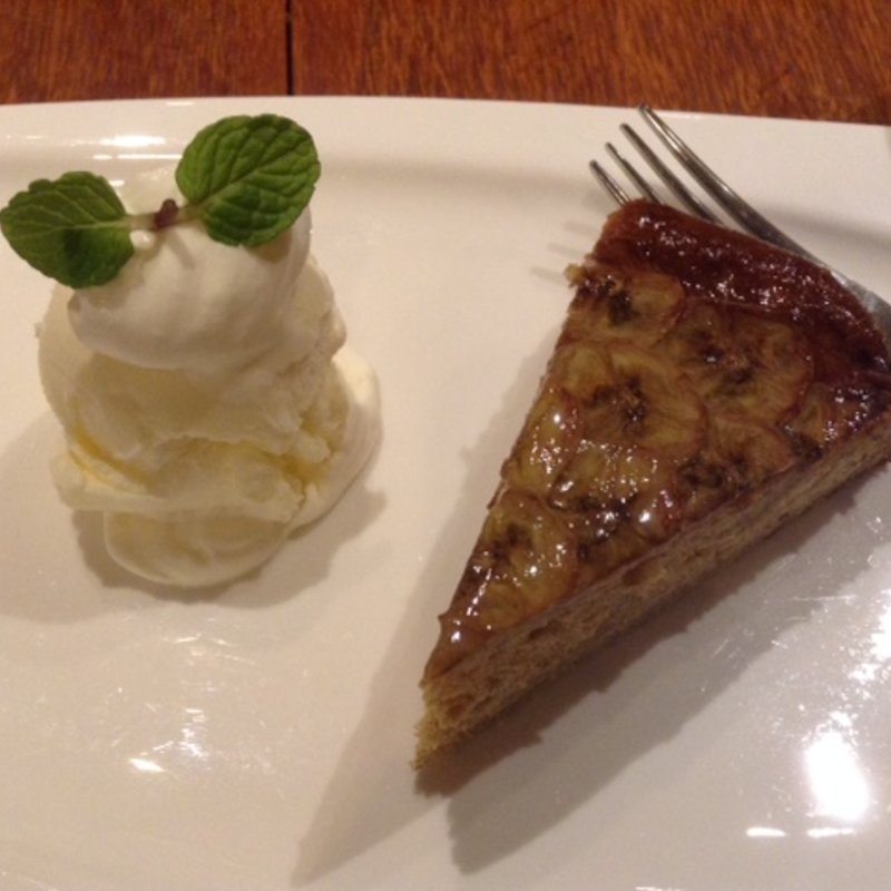 バナナタルト(ハル*カフェ 宝塚店)