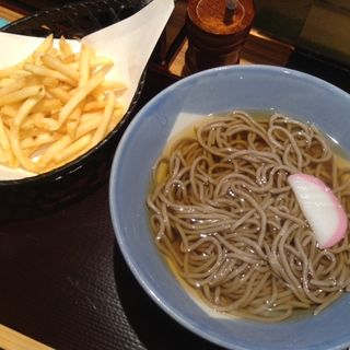 ポテソバ(若菜そば 阪急十三店)