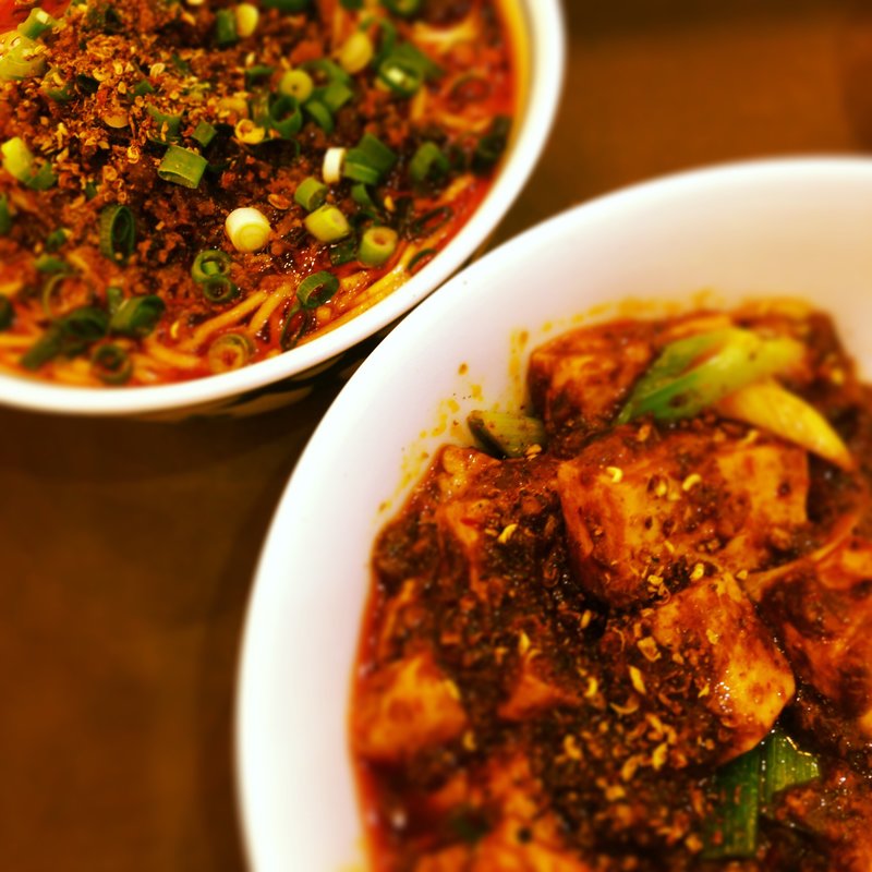 担々麺（ペアセット）(陳麻婆豆腐 クイーンズスクエア店 （チンマーボードウフ）)
