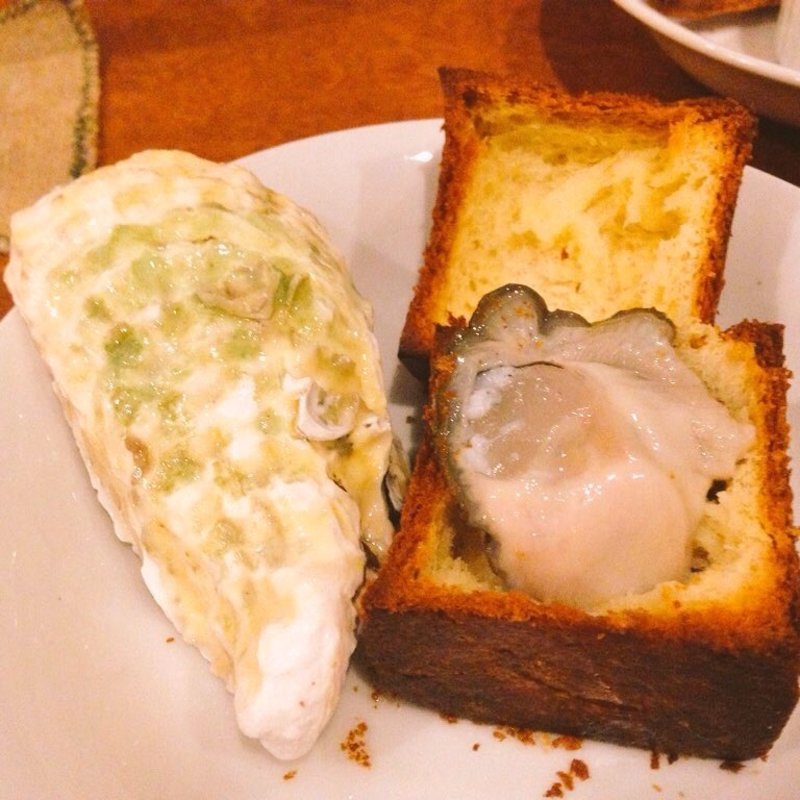 生牡蠣ブリオッシュ(ドランカー 恵比寿店 )