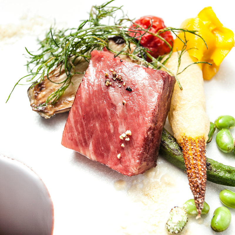 短角牛のロティ(エタンセール カワモト)