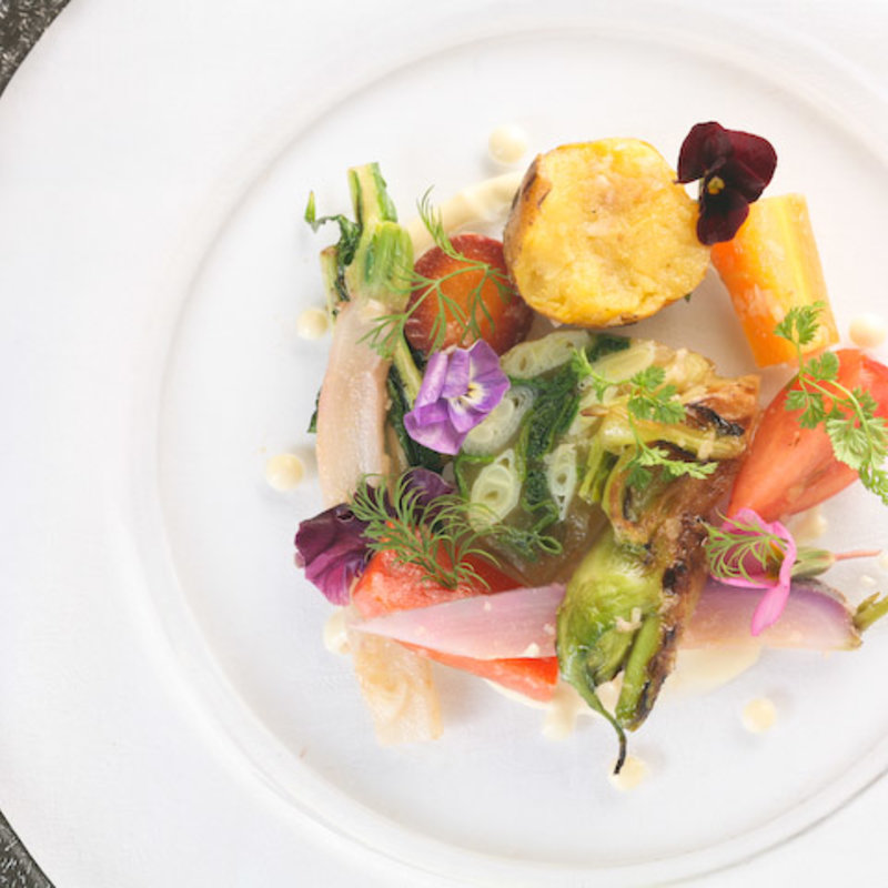 季節野菜のグリル(エタンセール カワモト)