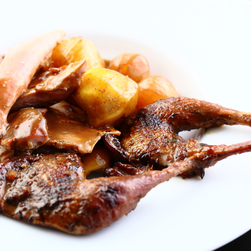 ウズラのグリル(エタンセール カワモト)