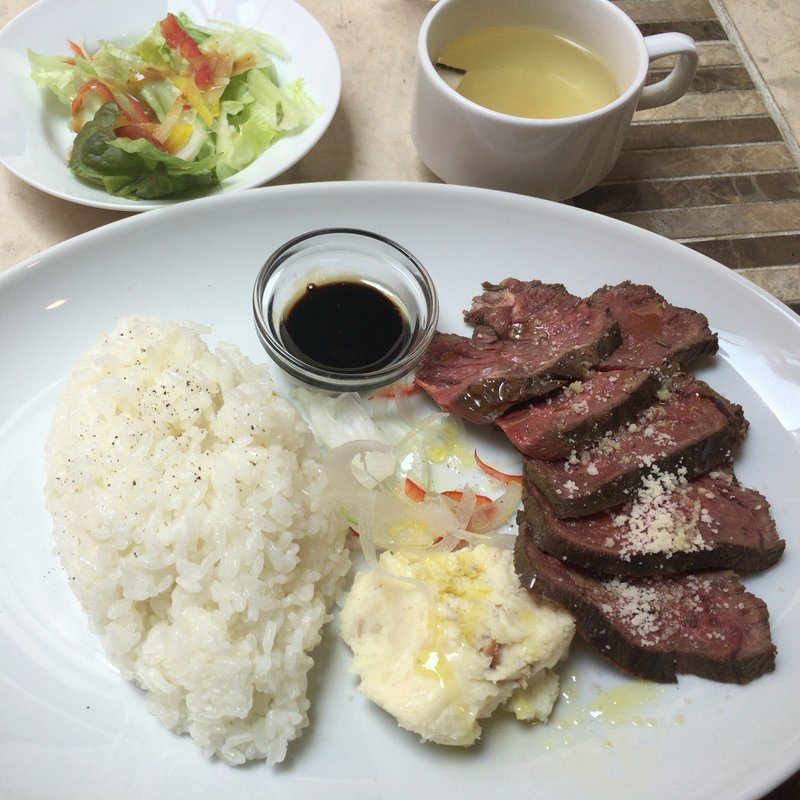 エゾ鹿ローストプレート(ととバルnemuro 赤坂溜池店)