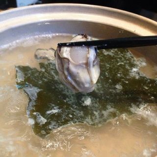 日本酒牡蠣しゃぶ(ダイニング ハルコマ )