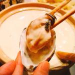 生牡蠣シャンパーニュチーズフォンデュ