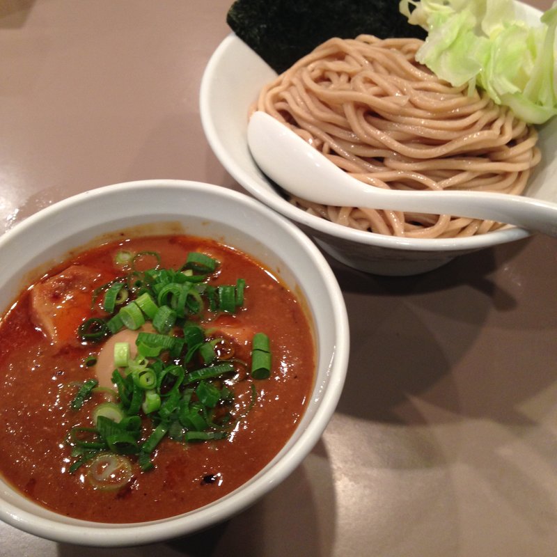 海老つけ麺(つけ麺 五ノ神製作所 新宿店)
