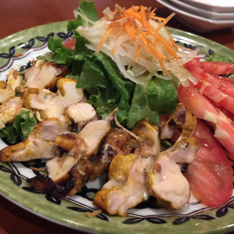 タンドリーチキンサラダ(キッチンシャンティ （Kitcen Shanti）)