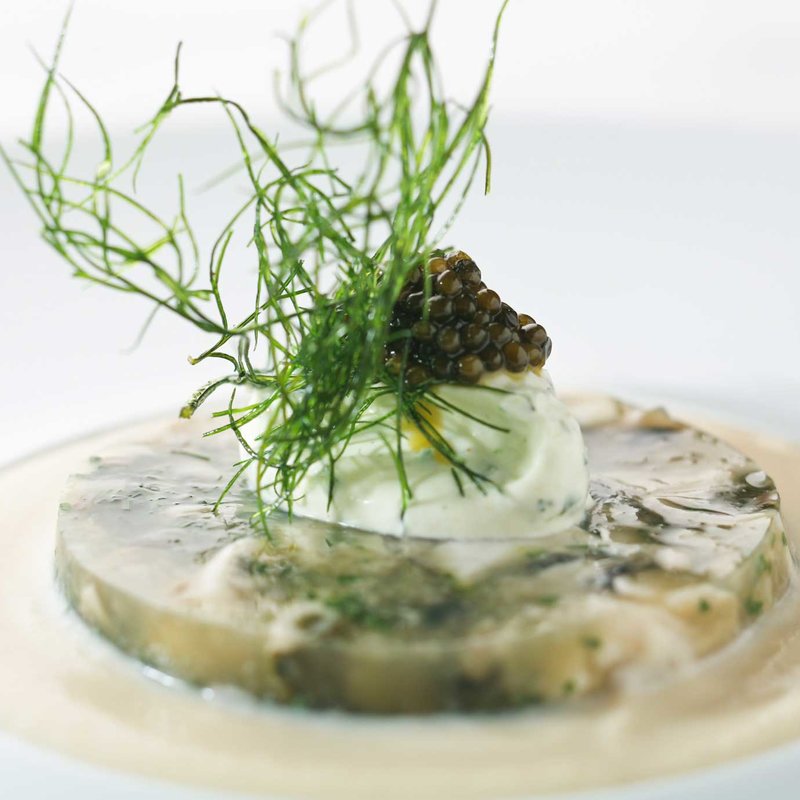 野菜のテリーヌ　クリーム(エタンセール カワモト)