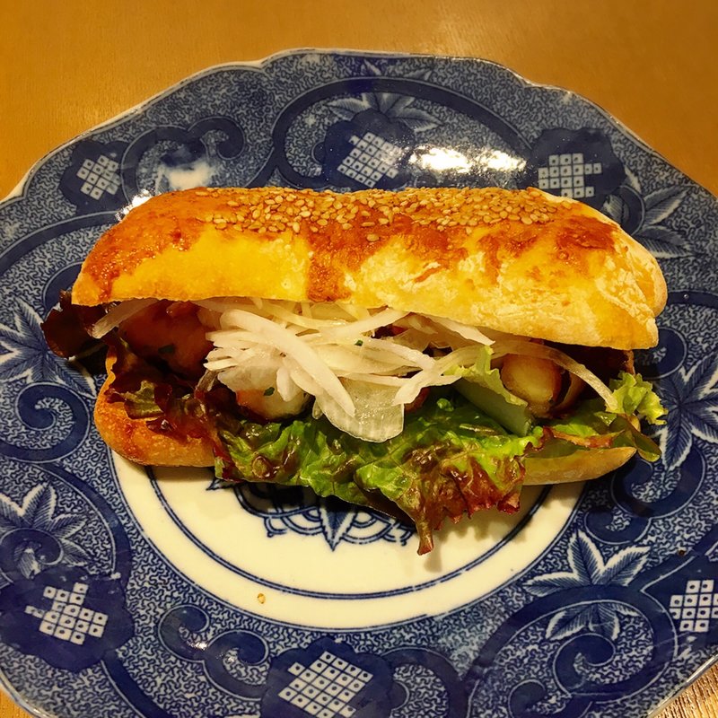 タコのフリットサンド(15℃)