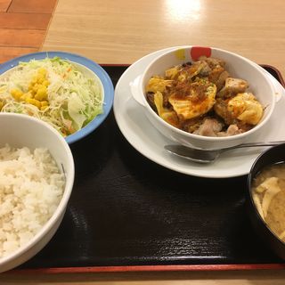 ケイジャンチキン定食(松屋 梅ヶ丘店 )