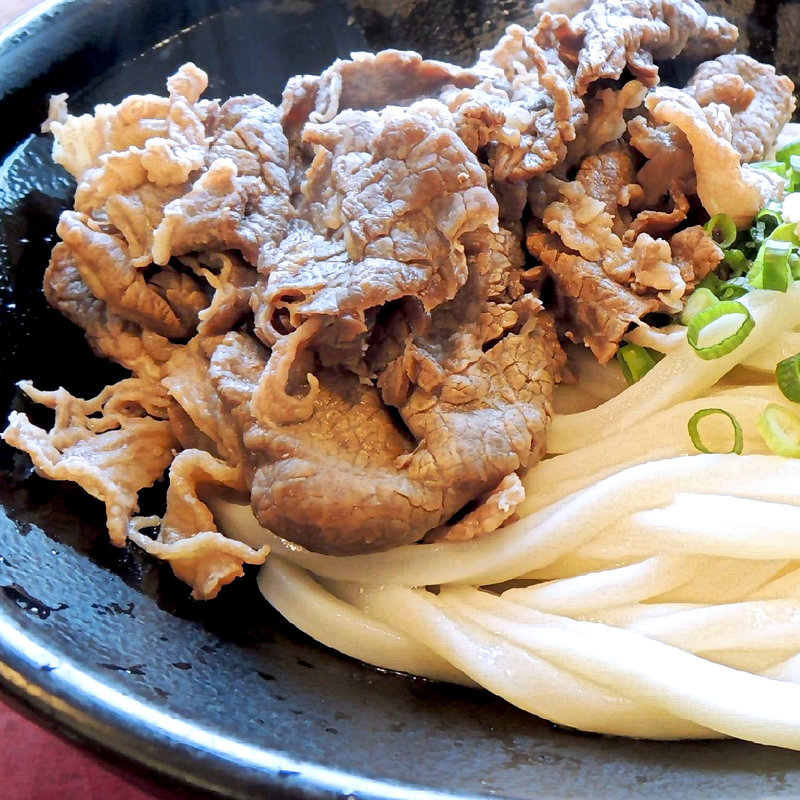 肉ぶっかけ冷(将八うどん 観音寺本店 （しょうはちうどん）)