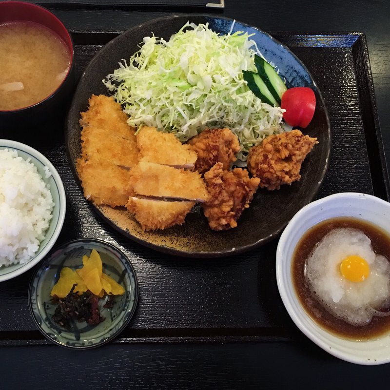 ミックスチキン定食(居酒屋 さち じぞう通り店 )