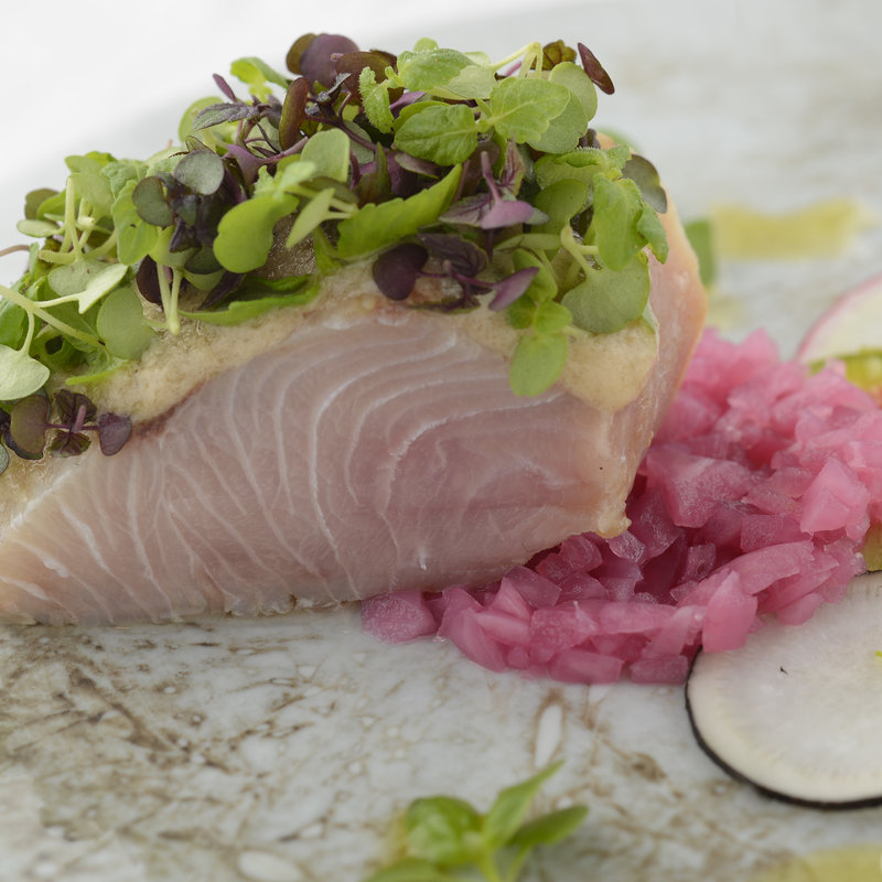 カジキマグロのムニエル(レストラン セビアン （restaurant c'est bien）)