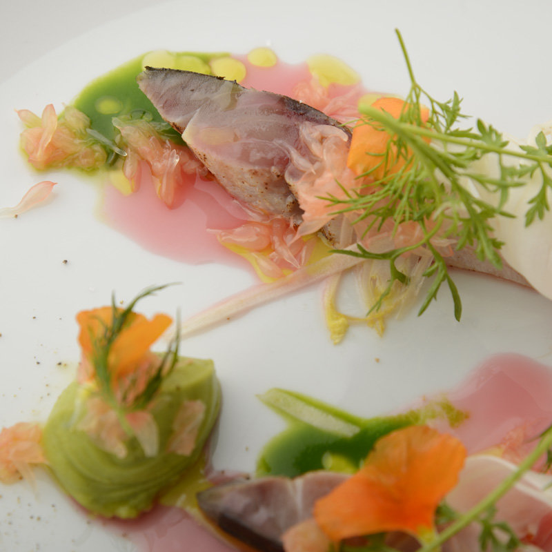 アジのカルパッチョ(MARKT )