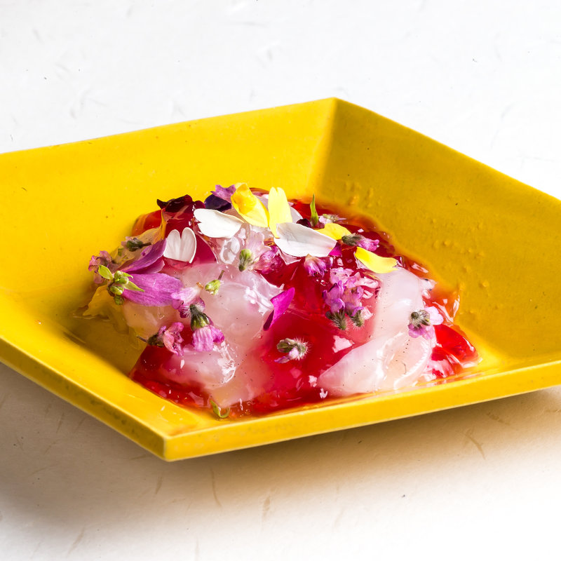 白身と赤身のジュレ(かふく)