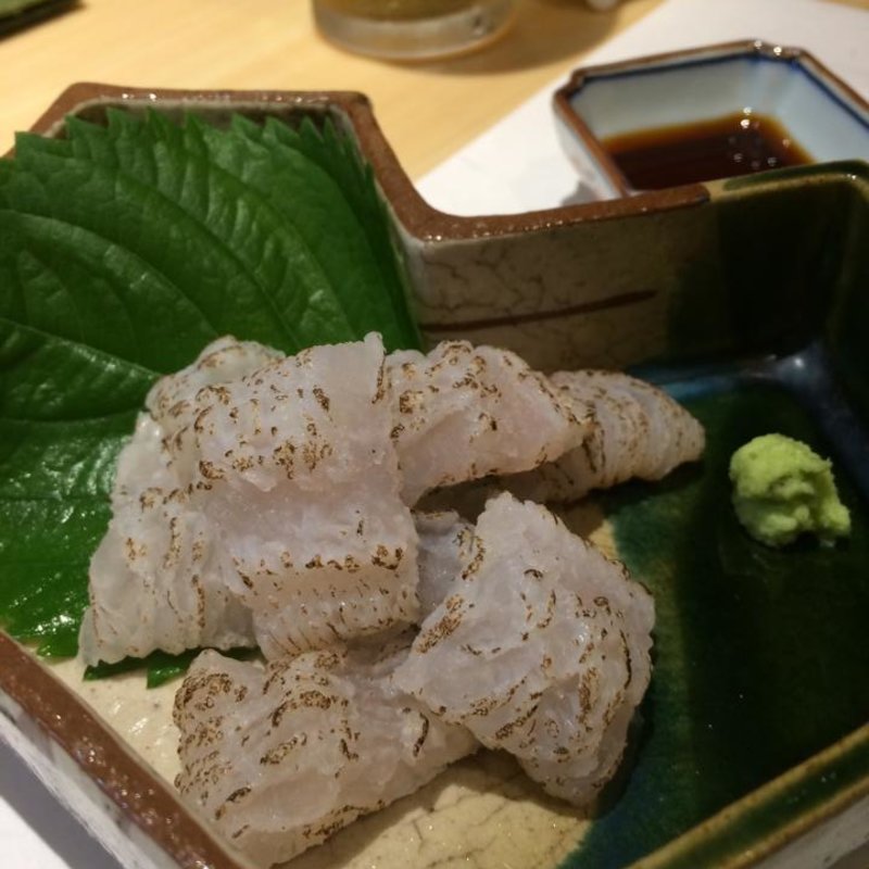 白身の炙り(かふく)