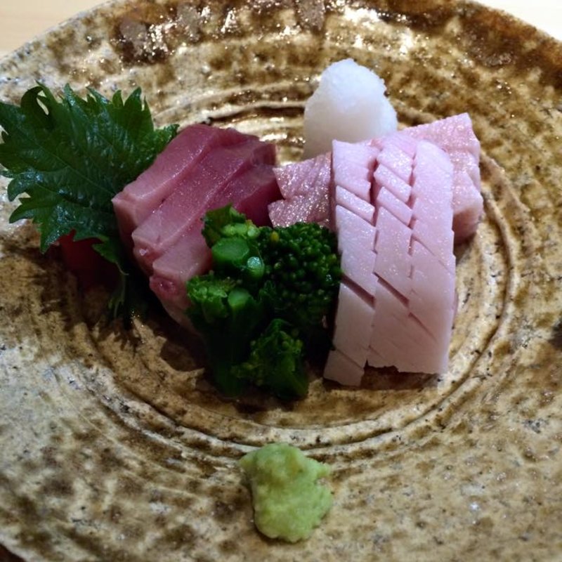 カンパチの盛り合わせ(かふく)