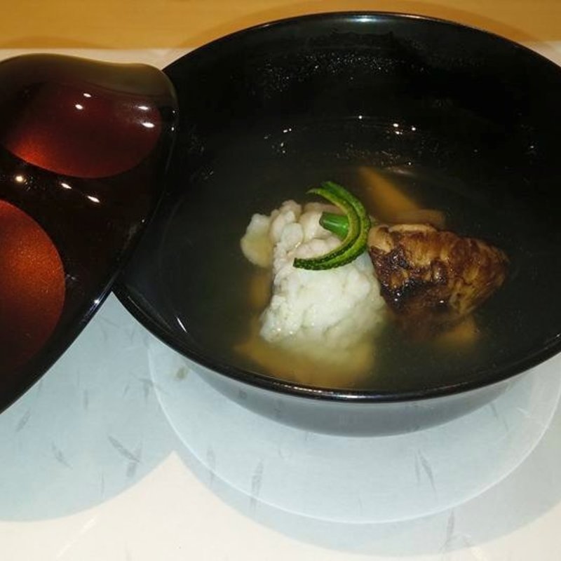 鱧とまつたけ(かふく)