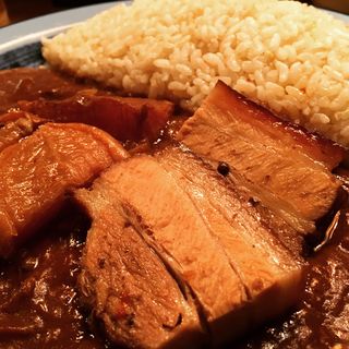 皮付き豚角煮カレー(もうやんカレー　246 渋谷店 )