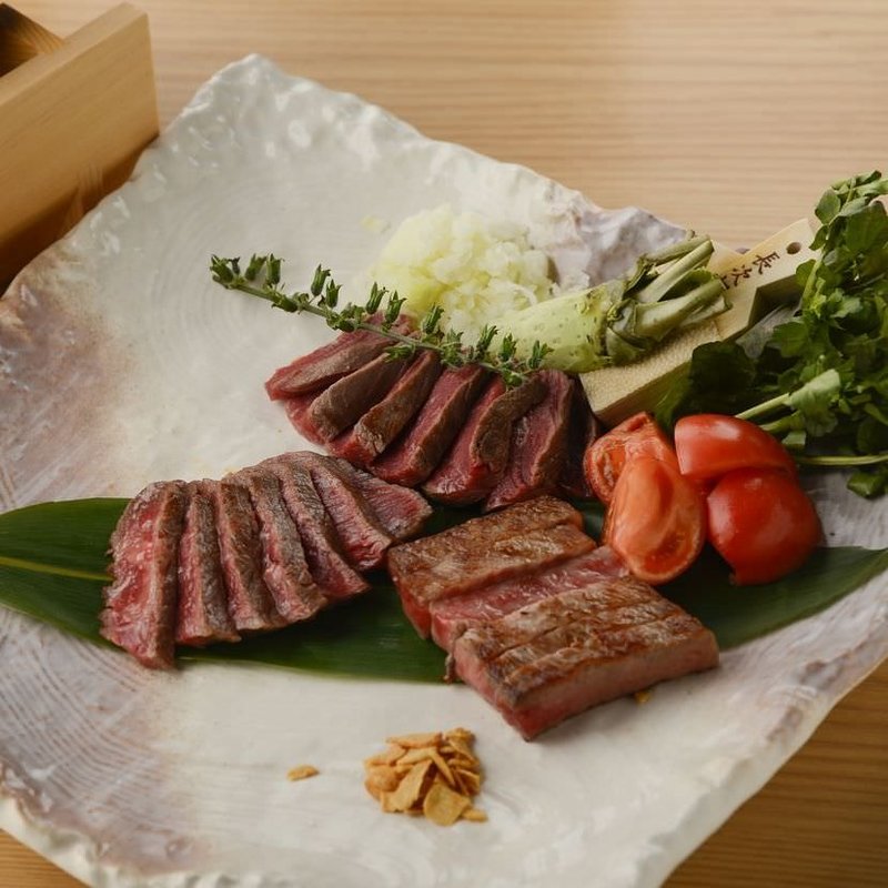 グリルステーキの盛り合わせ(円居 神楽坂別邸 （MADOy）)