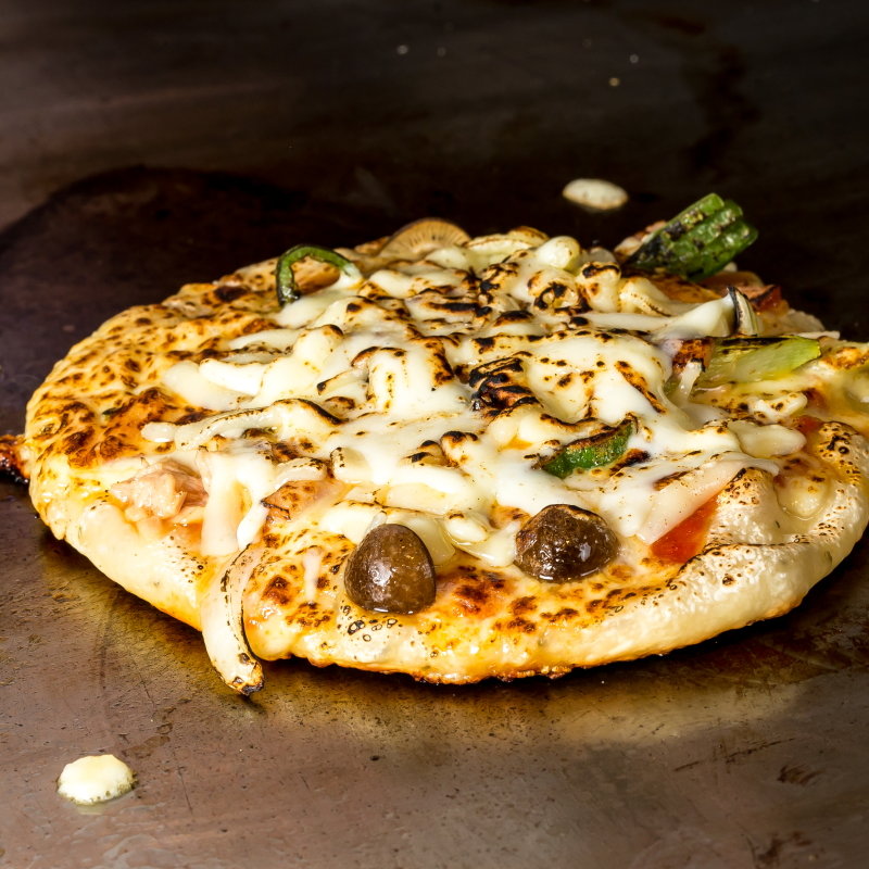 きのこピッツァ(鉄板kitchen　DAI （ダイ）)