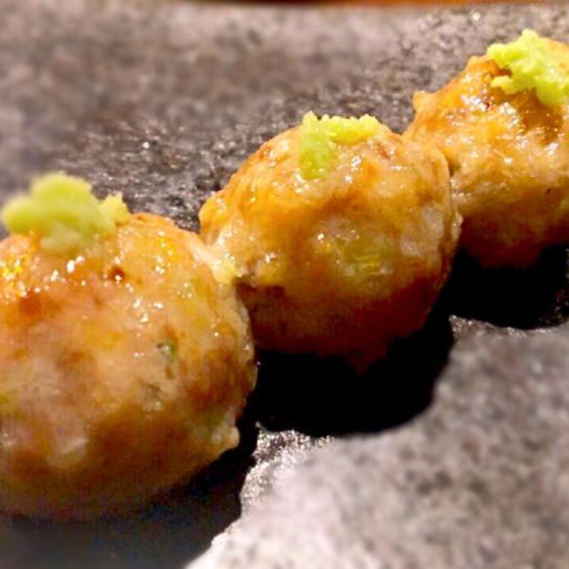 わさびつくね(YAKITORI燃 WEST)