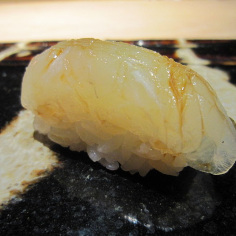 漬けヒラメの握り(凛)