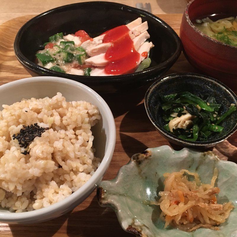 和風健康ランチ(美山café梅三小路)