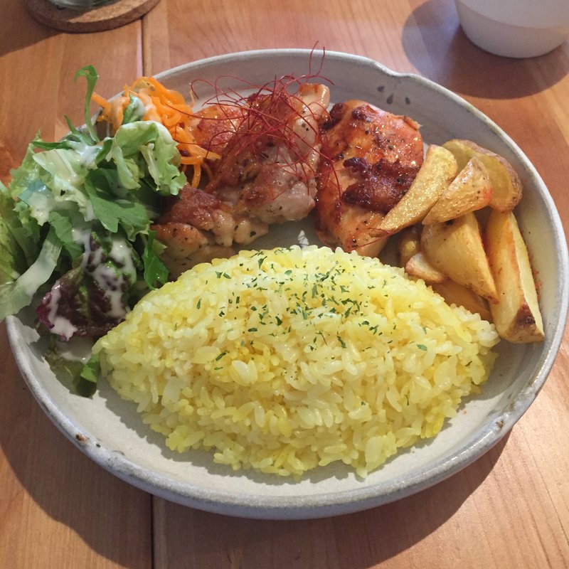 ケイジャンチキンプレート(カフェ戸田日和ラボ （Cafeトダビヨリlab.）)