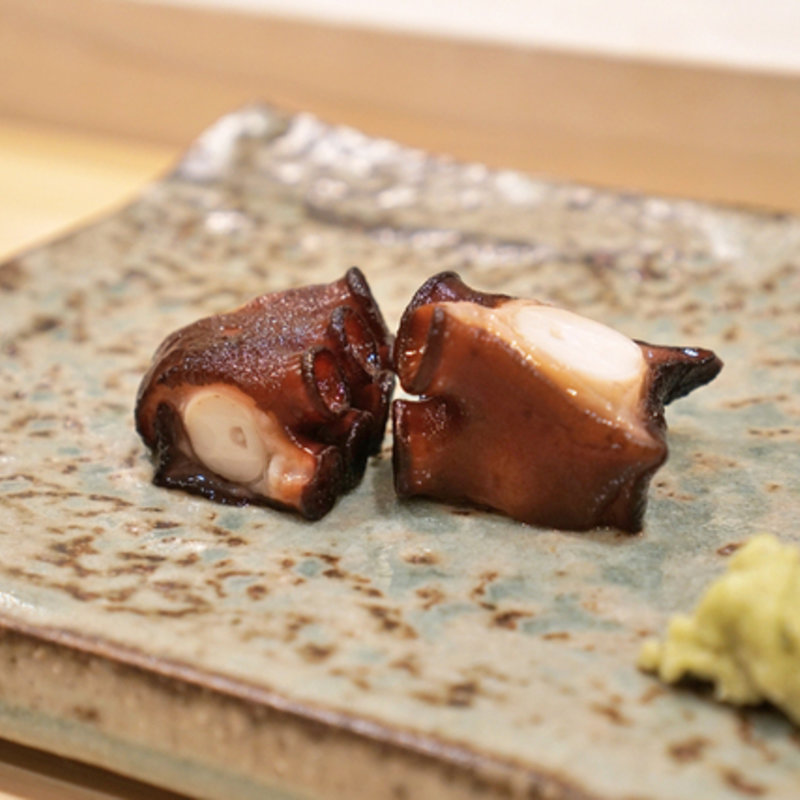 タコのお造り(鮨 たかはし)