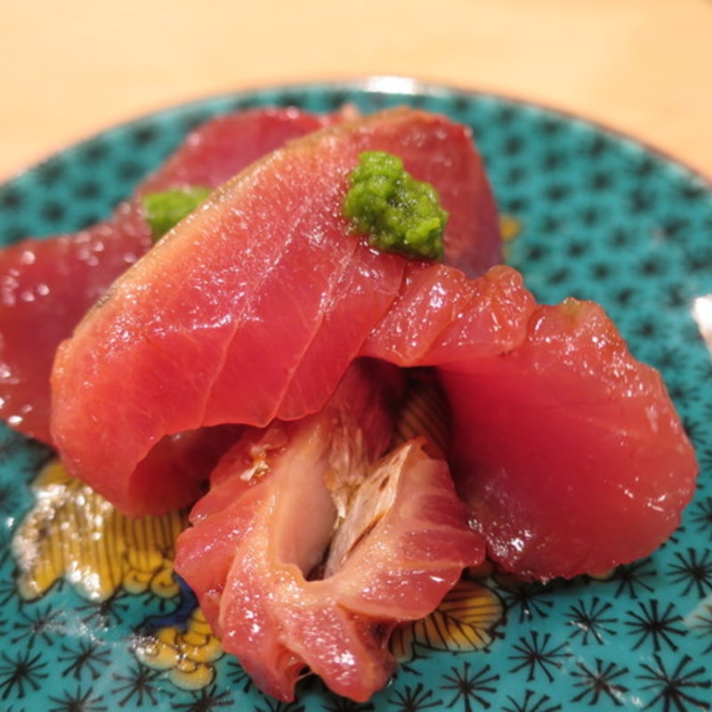 カマトロのわさび漬け(鮨 たかはし)