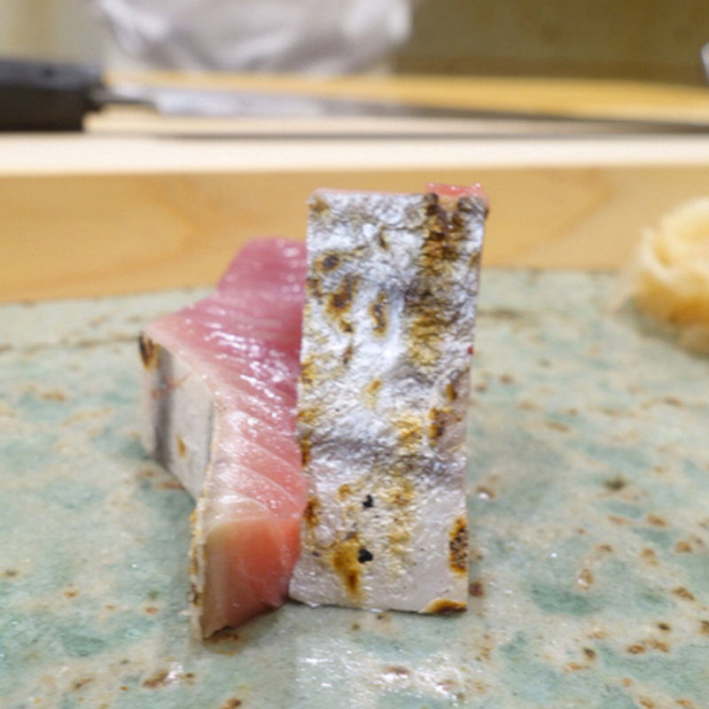 大トロの炙り(鮨 たかはし)