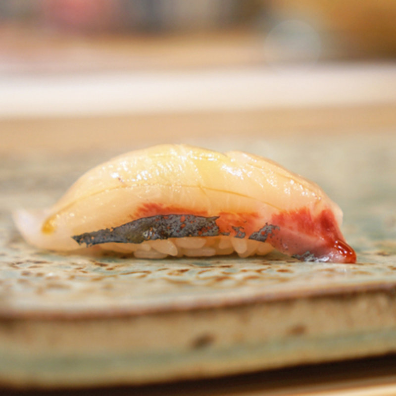 ブリの握り(鮨 たかはし)