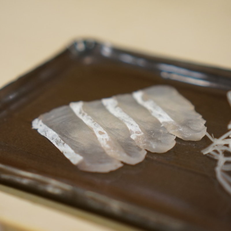 ヒラメのお造り(すし おおの)