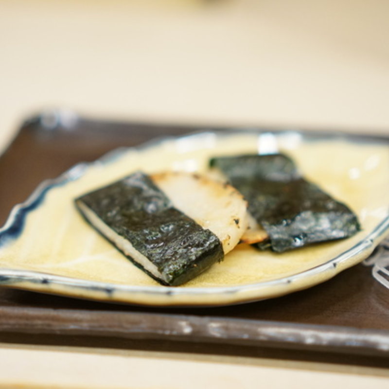 ホタテの磯辺焼き(すし おおの)