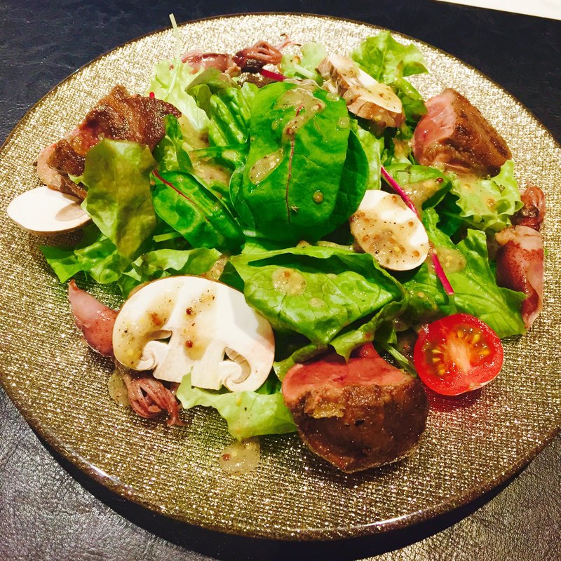 鶏の白肝サラダ(hasegawa （ハセガワ）)