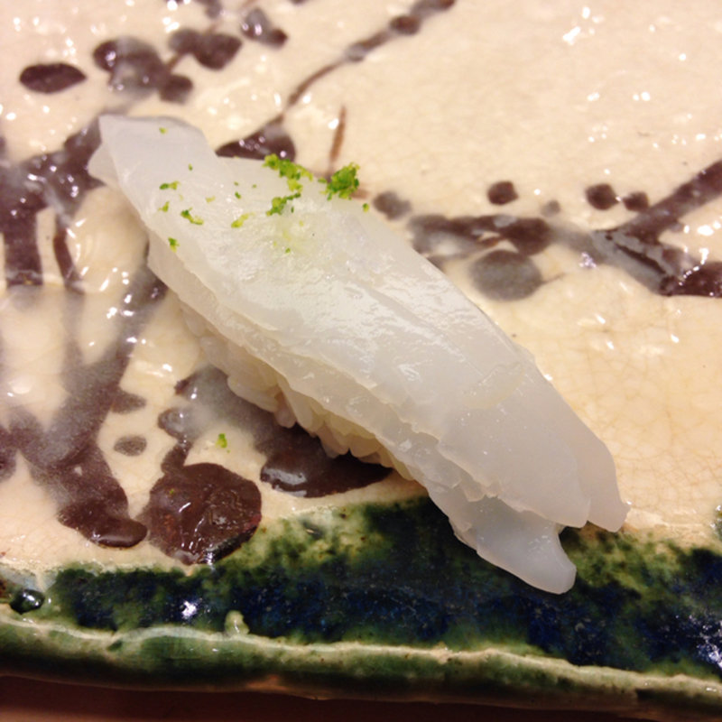 もんごうイカの握り(わたなべ)