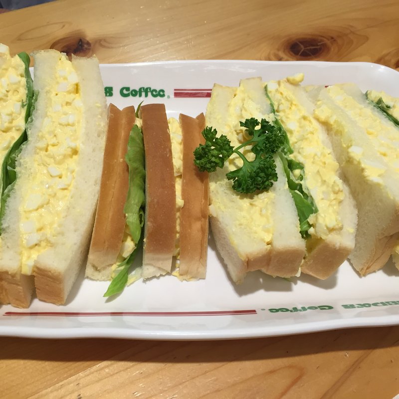 エッグサンド(コメダ珈琲店 尼崎つかしん店)