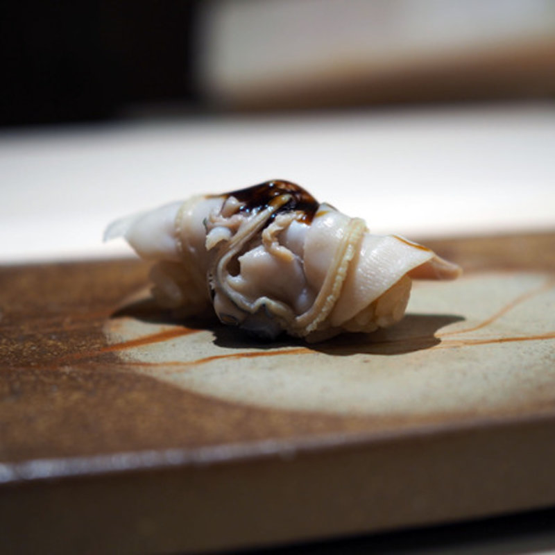 あさりの握り(鮨　銀座　おのでら)