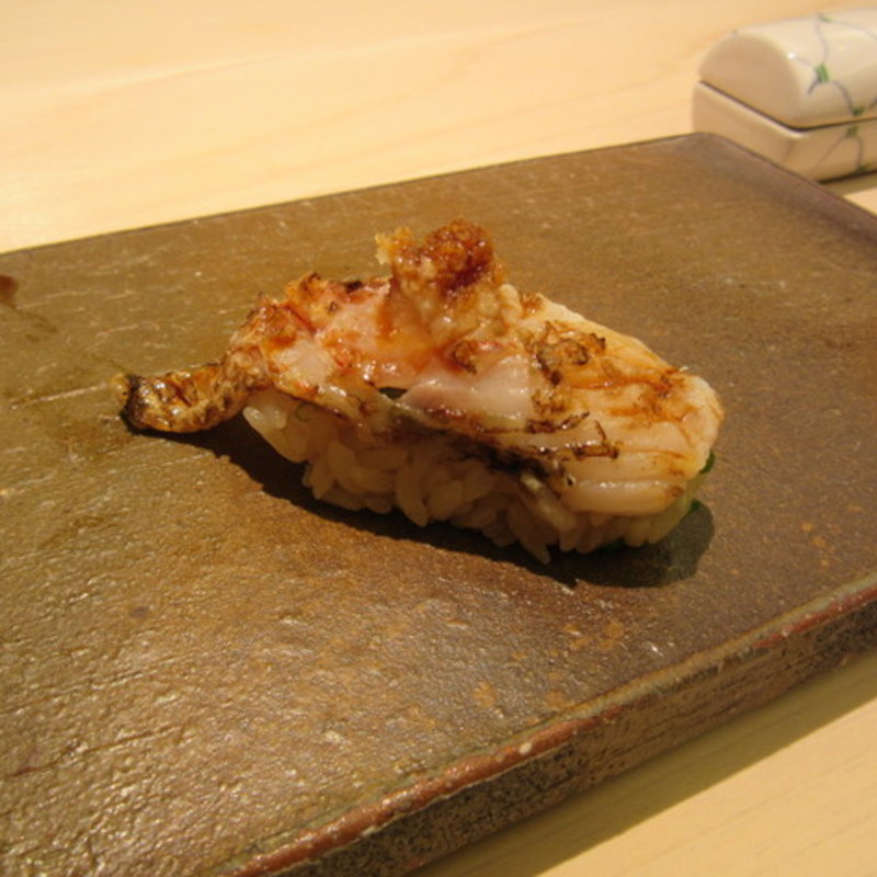 あなごの握り(鮨　銀座　おのでら)