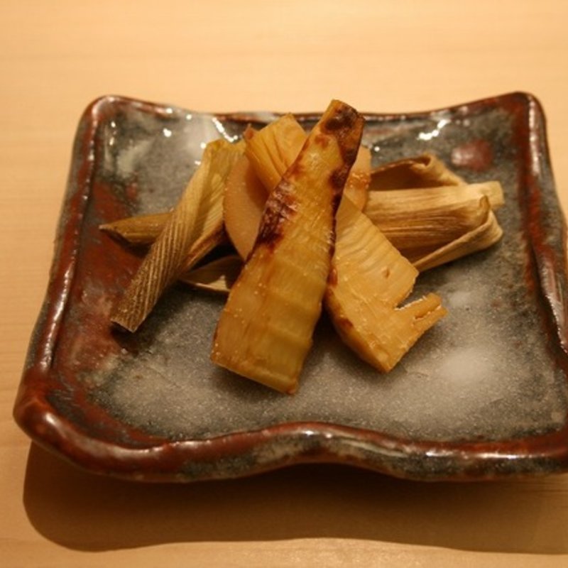 焼きたけのこ(鮨　銀座　おのでら)