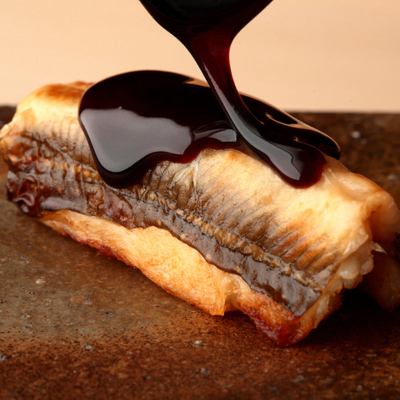 タレ穴子の握り(鮨　銀座　おのでら)