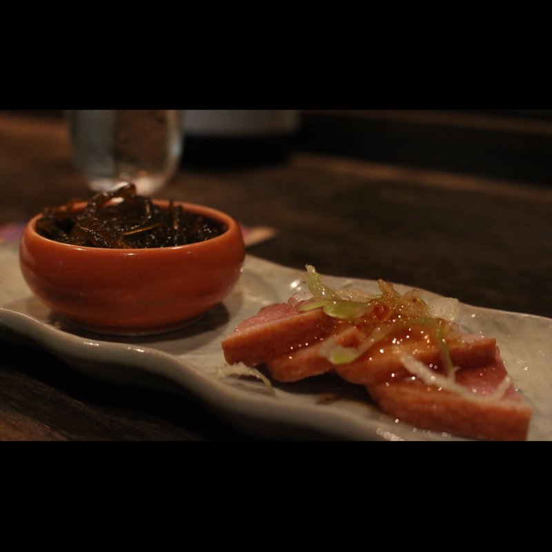 お通し（2種）(日本酒・本格焼酎 うさぎ)