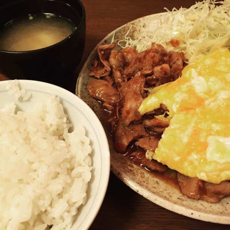 とんたま定食W(大阪トンテキ ホワイティ梅田 )