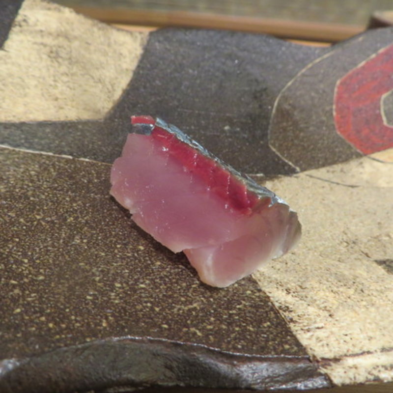 あじのお造り(鮨ふじ田)