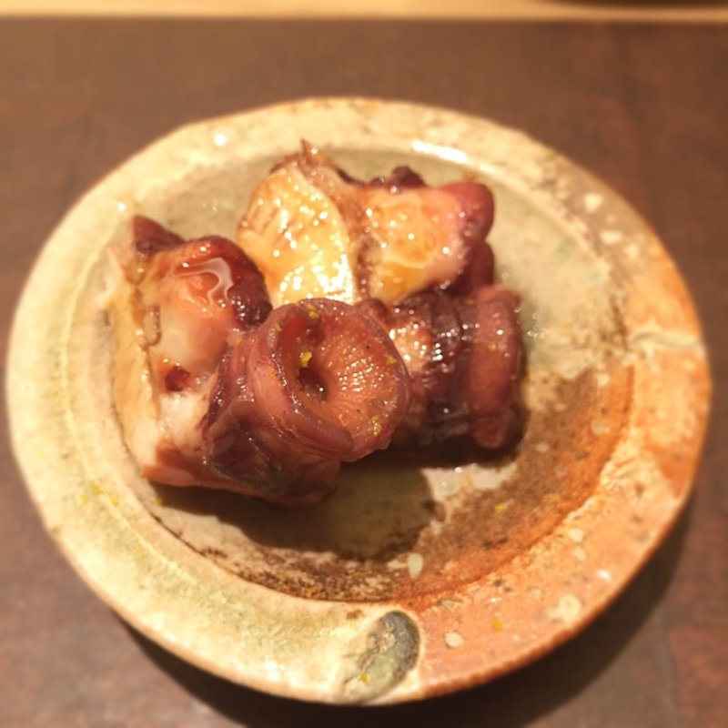 煮タコ(鮨ふじ田)